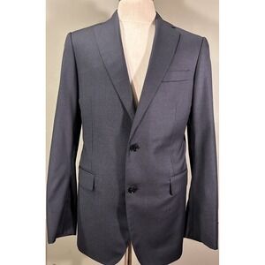 Pal Zileri Dark Gray Wool Suit Jacket Mens Sz 42L Phase 40 Cristina Quiet Luxury